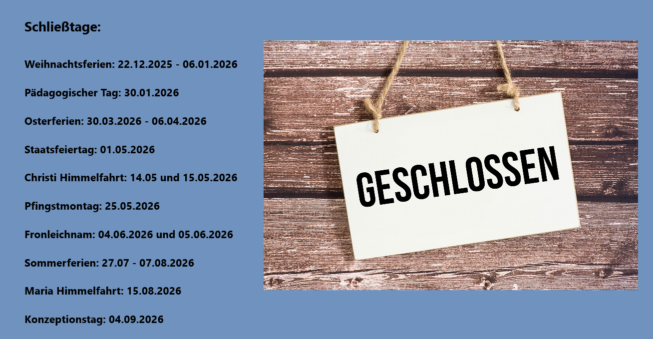 Schließtage